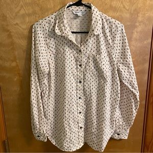 Old Navy Classic Shirt Floral Button Up Shirt